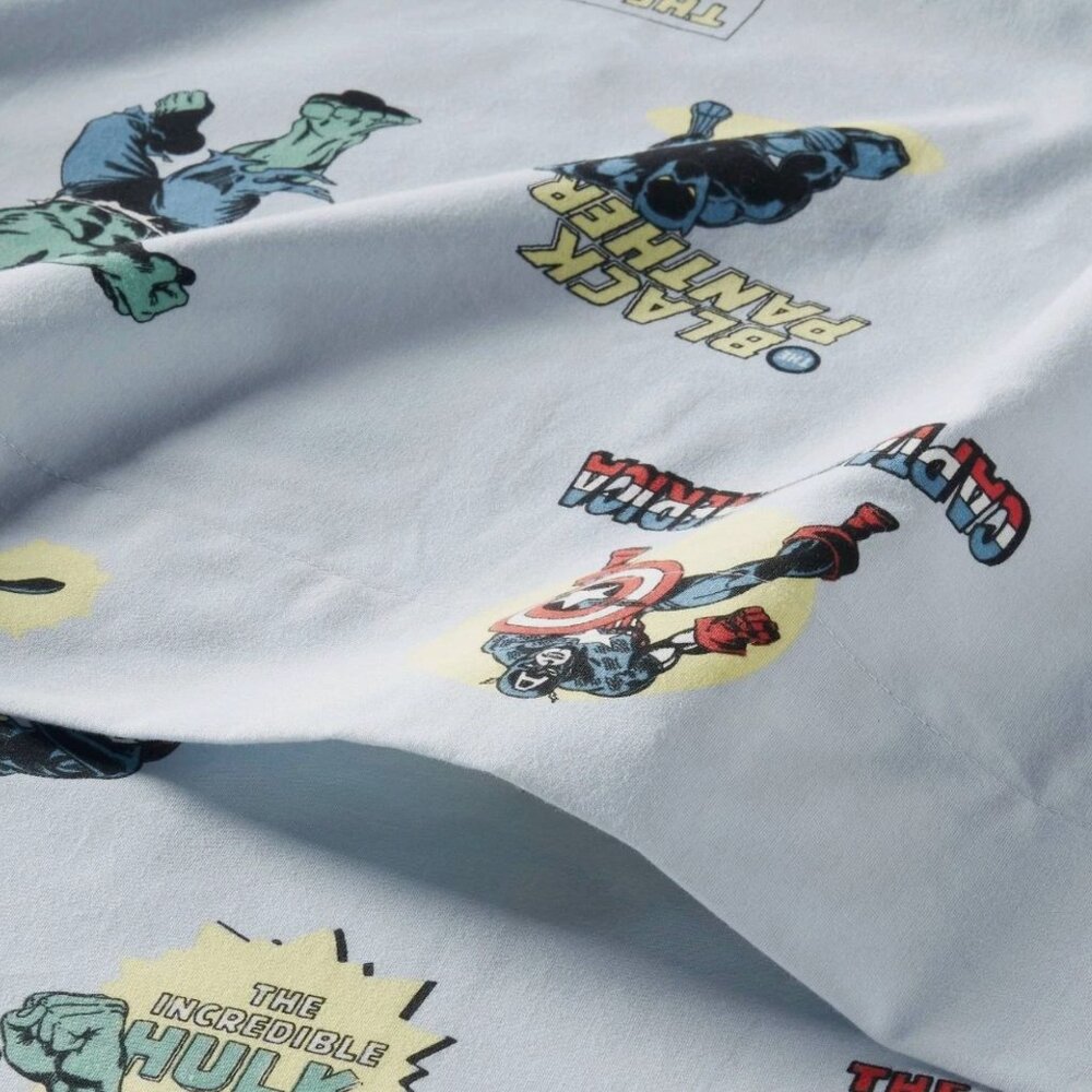 NWT Marvel x Pillowfort Characters Sheet Set - Picture 2 of 4